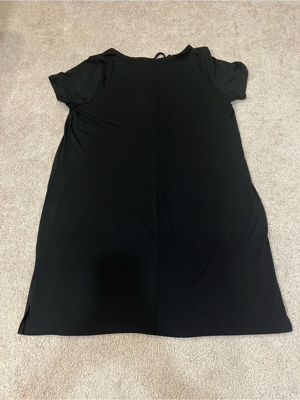 Torrid Size 2 Jersey Lace Up Shift Mini Dress - Picture 7 of 7